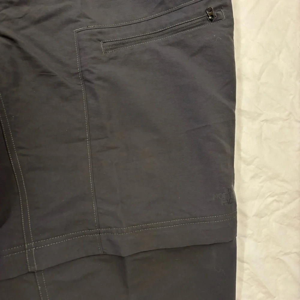 THE‎ NORTH FACE Mens Paramount Convertible Pant Size Large Short Charcoal
